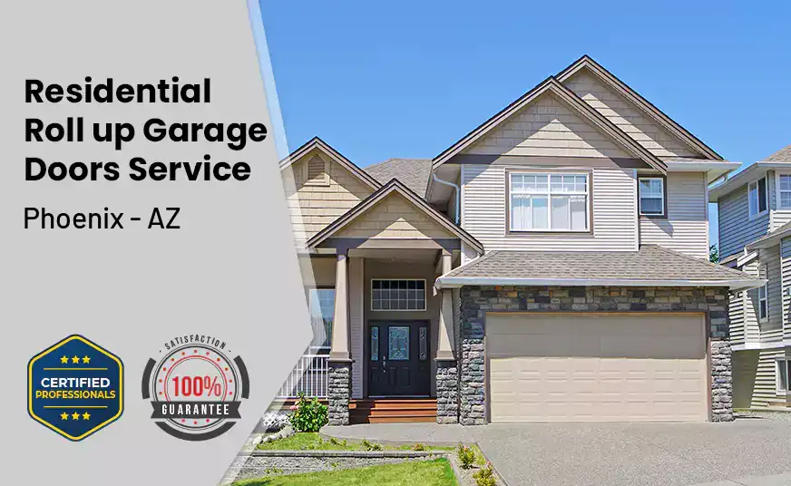 Residential Roll Up Garage Door Phoenix - AZ